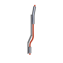 Rear Seed Boot Liquid Line Holder