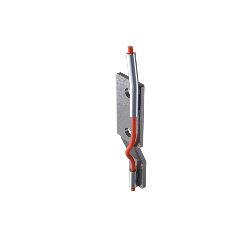 Rear Seed Boot Liquid Line Holder