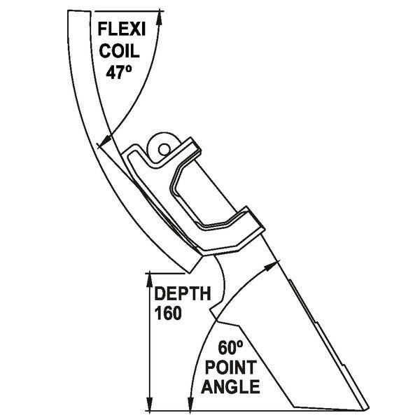 Slot Mate Straight 12mm